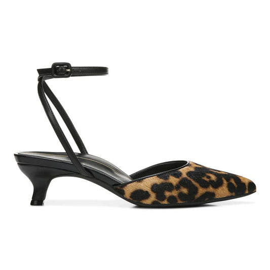 Jacynda Kitten Heel - Tan Leopard
