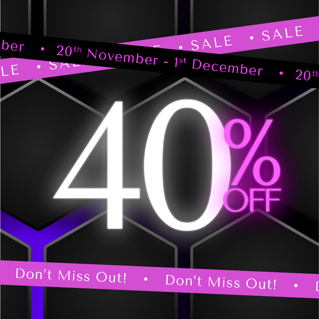 Black Friday - 40% OFF