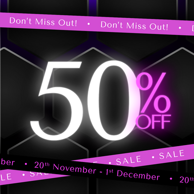 Black Friday - 50% OFF