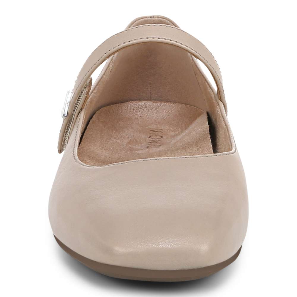 Alameda Mary-Jane Flat - Oatmeal