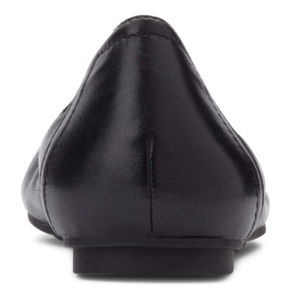 Caroll Ballet Flat - Black Nappa