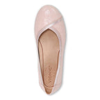 Caroll Ballet Flat - Cloud Pink Patent Croc