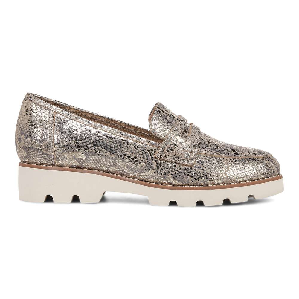 Cheryl 2 Loafer - Gold Snake