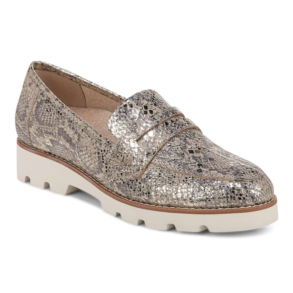 Cheryl 2 Loafer - Gold Snake