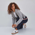 City Walk Casual Sneaker - Black/White