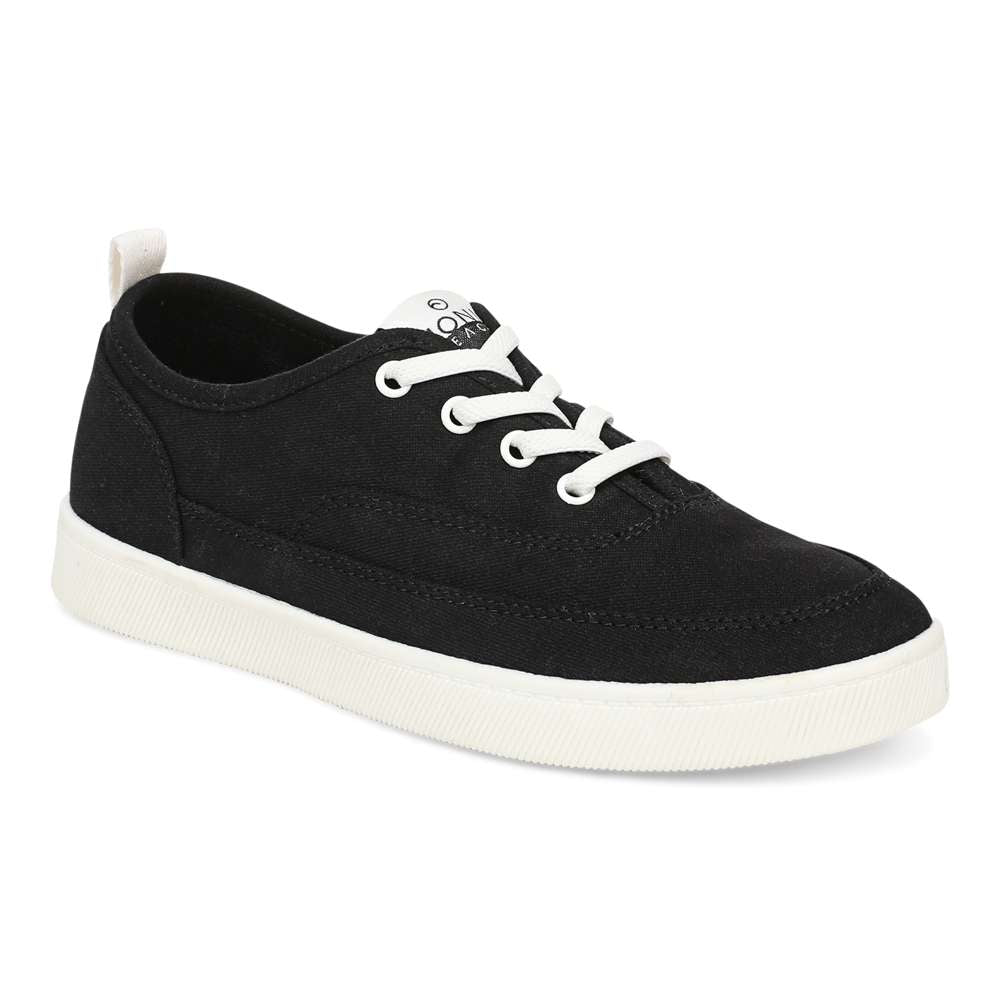 Cyan Casual Slip On Sneaker - Black