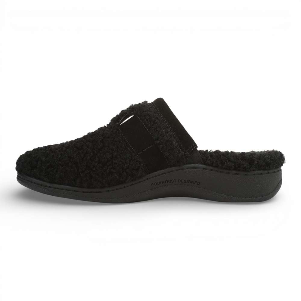 Izzy Slipper - Black