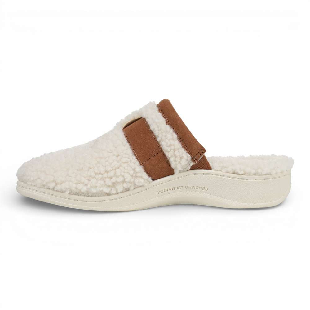 Izzy Slipper - Cream