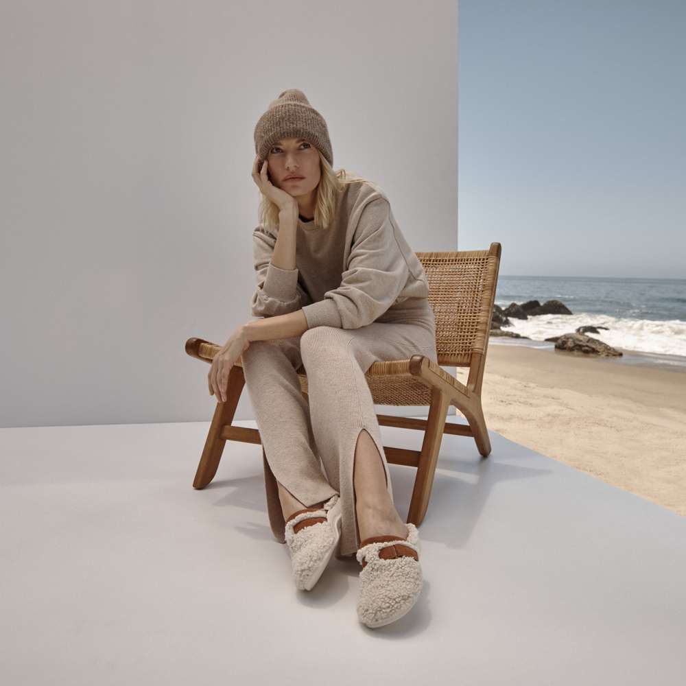 Izzy Slipper - Cream