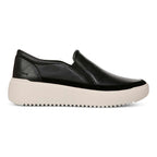 Kearny Platform Slip-On Sneaker - Black Leather