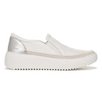 Kearny Platform Slip-On Sneaker - White Leather