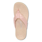 Layne Toe Post Sandal - Peach Woven