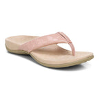 Layne Toe Post Sandal - Peach Woven