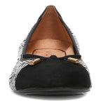 Minna Ballet Flat - Black/White