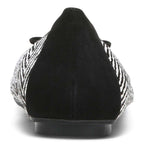 Minna Ballet Flat - Black/White