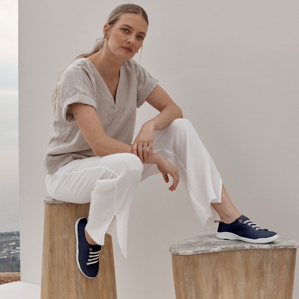 Pismo Casual Sneaker - Navy