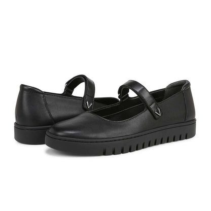 Uptown Maryjane - Black Leather