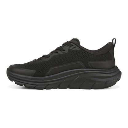 Walk Max Lace Up Sneaker - Black