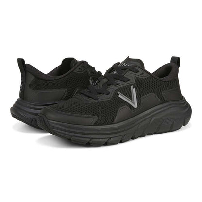 Walk Max Lace Up Sneaker - Black