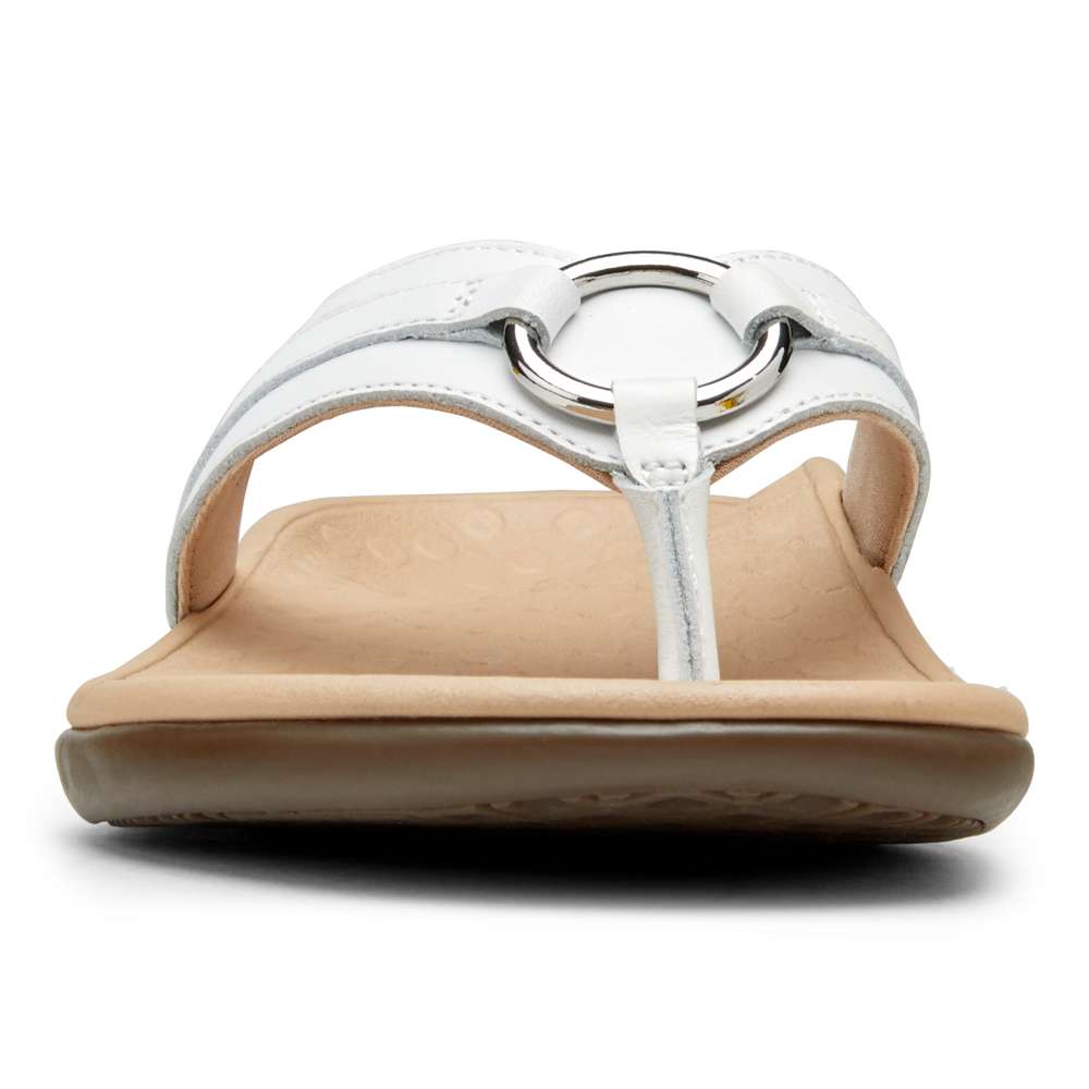 Tide Aloe Toe Post - White