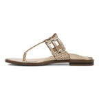 Alvana Toe Post Sandal - Gold