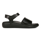 Awaken Recovery Sandal - Black Leather