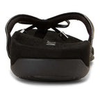 Bella Toe Post Sandal - Black Lizard