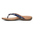 Bella Toe Post Sandal - Navy Poppy