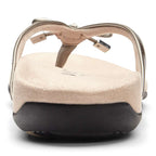 Bella Toe Post Sandal - Pewter