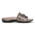 Bella Slide Sandal - Pewter