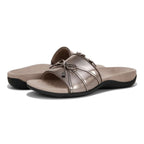 Bella Slide Sandal - Pewter