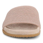 Evie Knit Slide Sandal - Tan/Gold