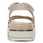 Kellyn Flatform Sandal - Moonlight Linen