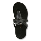Karley Toe Post Sandal - Black Wavy