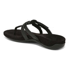 Karley Toe Post Sandal - Black Wavy