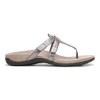 Karley Toe Post Sandal - Silver