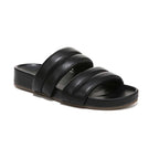 Mayla Slide Sandal - Black Nappa