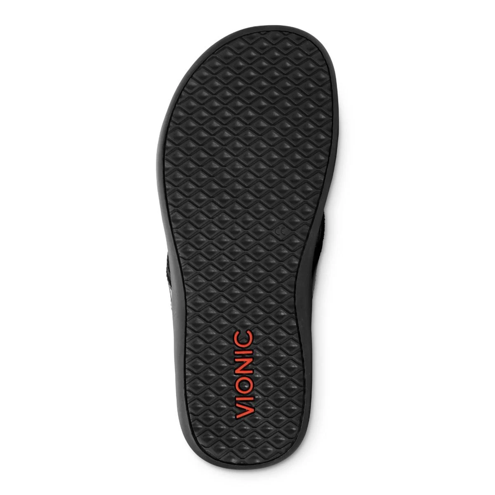 Tide Women's Toe Post Sandal - Black