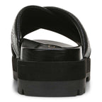 Vesta Flatform Lug Sandal - Black