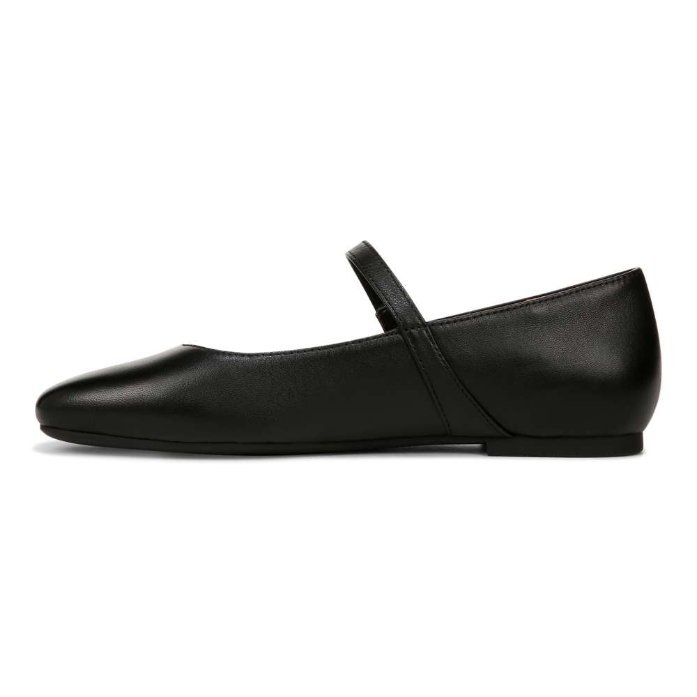 Alameda Mary-Jane Flat - Black
