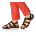 Amber Adjustable Sandal - Tortoise