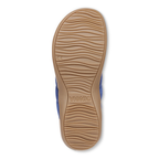 Bella Braid Toe Post Sandal - Mazarine Blue Suede
