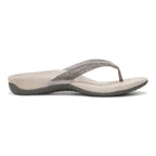 Dillon Shine Toe Post Sandal - Stormy