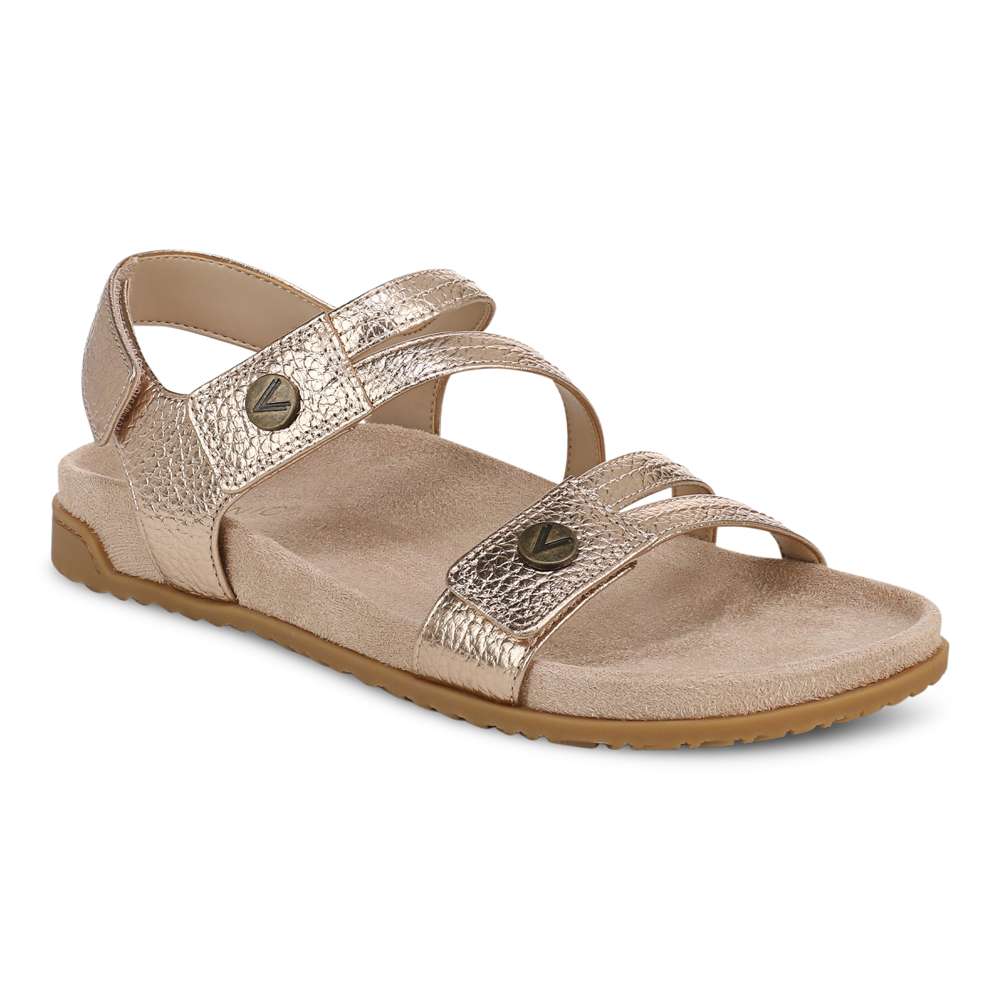 Essie Strappy Sandal - Bronze