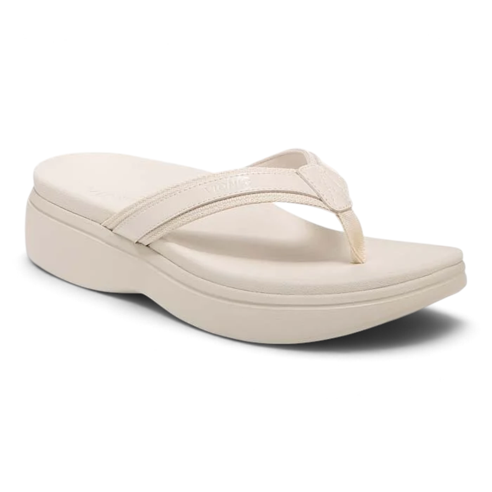 High Tide II Platform Sandal - White/Cream