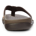 Islander Toe Post Sandal - Brown Leopard