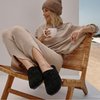 Izzy Slipper - Black