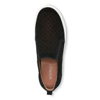 Kimmie Perf Slip-On Casual Sneaker - Black Suede