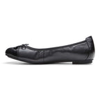 Minna Ballet Flat - Black Lizard