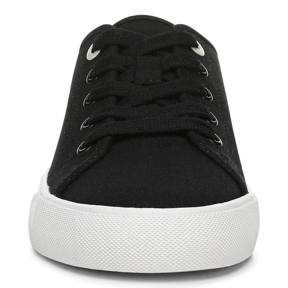 Oasis Lace-Up Casual Sneaker - Black Canvas